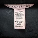 Victoria's Secret Victoria Secret black satin pajama set with cuffs pink piping size XXL Photo 8