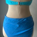 Women's L Blue Halter One Photo 5