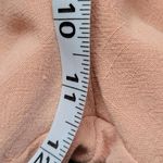 Nordstrom Good Luck Gem Pastel Pink Tailored Mid Rise Linen Shorts Size Xl Photo 4