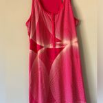 Oakley  Pink Summer Pattern Tank Dress Size Medium Casual Comfort Photo 3