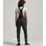 Superdry  Jean Overalls Women’s 10 Black Denim Stretch Photo 1