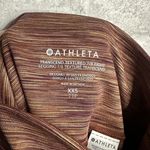 Athleta Transcend Textured 7/8 Tight NWT Size XXS (Nova Dye Brown) Photo 9