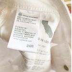 AG Adriano Goldschmied NEW AG ExBoyfriend Slouchy Slim High Rise Distressed White Denim Jeans Size 24 Photo 14