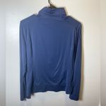 Lilly Pulitzer Luxetic Longe Sleeve Pullover 1/2 Zip Blue Size Medium Photo 4