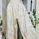 Urban Outfitters Champagne Jacquard Pants Photo 3