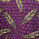 LuLaRoe ✨ Purple Feather & Flower Cassie Skirt Photo 1