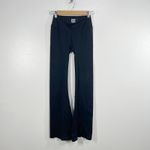 OQQ High Waist Flare Leggings Women's M Black Stretch Yoga Pants Bootcut Size M Photo 1