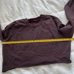Women's Brown cropped long sleeve shirt size small Photo 2