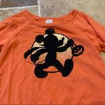 Disney Mickey Halloween Trick or Treat Pullover Sweatshirt Orange Photo 2