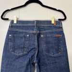 7 For All Mankind Womens Cropped Skinny Rolled Up Jeans Size 26 (27x18) Photo 4