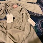 Show Me Your Mumu Lauren Tie Maxi Dress in Deep Sage Chiffon $148 NWT XXL Photo 9