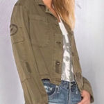 Sanctuary Distressed Cropped Utility Jacket – XS Photo 0