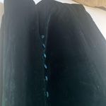 Elegant Dark Green Velvet Dress 20w Photo 1