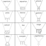 🆕Cancer Zodiac Astrology Pendant Necklace Silver Photo 2