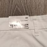 Anne Klein  Jeans White Chino Shorts Size 22 Photo 7