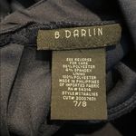 B Darlin B. DARLIN blue mini dress with embroidered flowers Photo 4