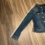 Pilcro and the Letterpress Denim Jacket Women's Size S Button Front Blue Photo 6