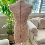 Sans Souci Lace Short sleeve beige Dress Coquette Girl Wedding Guest Photo 1