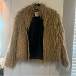Lip service  Tan Faux Fur Jacket Photo 0
