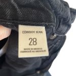 BDG Urban Outfitters Womens Cowboy High Rise Straight Charcoal Wash sz 28 Grunge Gray Photo 6