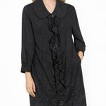 Kensie Girl Black Ruffle Long Sleeve Dress Photo 0