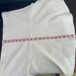 Loft  White Textured Skirt Flared Mini Above Knee Size‎ L Photo 5