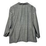 Ralph Lauren Lauren Womens Blazer 20W Gray Tailored Two Button Stretch Officewear Career Chic Photo 1