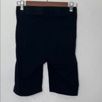 Old Navy  Black Cotton Stretch Biker Shorts Elastic Waist Size Small Photo 2