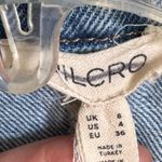 Pilcro  Anthropologie Short-Sleeve Denim Button-Front Mini Dress 4 Photo 4