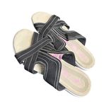 Ryka Black Athletic Slide Sandals With Pink Sole Womens Size 9 Photo 0