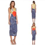 Mara Hoffman NWT Misun Rising Sun Midi Dress Size Medium Photo 1