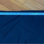 Nike Dri Fit Workout Capri Wide Leg Pants Womens Medium Black Elastic Wide Waist Photo 12