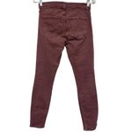 Current/Elliott Current Elliott Women's Maroon Old Rose Jeans size 26 Skinny Jeans Photo 1