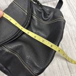 The Sak Black Leather Deena Flap Crossbody Photo 8