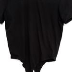 Danielle Bernstein Black Short Sleeve Body Suit T-Shirt Tee Stretch Womens Small Photo 5