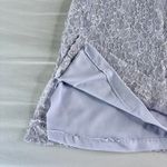 Lori Ann Montreal Lace Mini Halter Neck Dress Purple Size 2 Photo 7