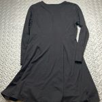 Black Long Sleeve‎ Dress Fitted A Line Casual Everyday Dress Size M Size M Photo 2