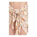 l*space NEW L Women’s Salina’s SARONG Swim Cover Up O/S Skirt Fringe Tie Waist NWT Photo 4