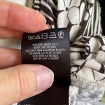 Anthropologie Vanessa Virginia Brown And White Printed Scoop Neck Top Size S Photo 8