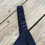 Victoria Beckham Women's Navy 100% Silk Sleeveless Top Size 2 Photo 2