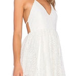 Asilio  Shine A Light White Lace Dress Photo 0