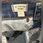 Madewell  10" High-Rise Skinny Jeans size 27 Photo 7