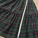 J.Crew Tie-neck tiered dress in Black Watch tartan size XS Photo 4