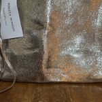 Rebecca Minkoff NWT LimeLife By Alcone Metallic Wristlet Pouch Envelope Purse Photo 3