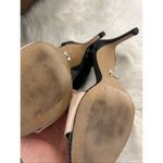 Vera Wang Simply  heels with straps stretchy size 6.5 black and tan going out Photo 2
