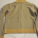 Italian wool sweater zip jacket Yellow Photo 3