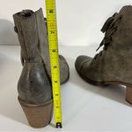 Roxy  Garrison Green Lace Up Side Zip Combat Style Boots Size 9 Photo 4