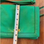 J. CREW Handbag Kelly Green Leather Crossbody Bag‎ 3 Photo 7