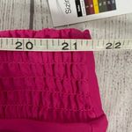 Time & Tru women 3X 24W-26W mid rise pull on bikini bottoms pink Brand new Elastic scrunch waist band Photo 5