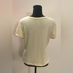 Rue 21 - Butter Yellow Tee with Pink Floral Design Size XL Photo 2